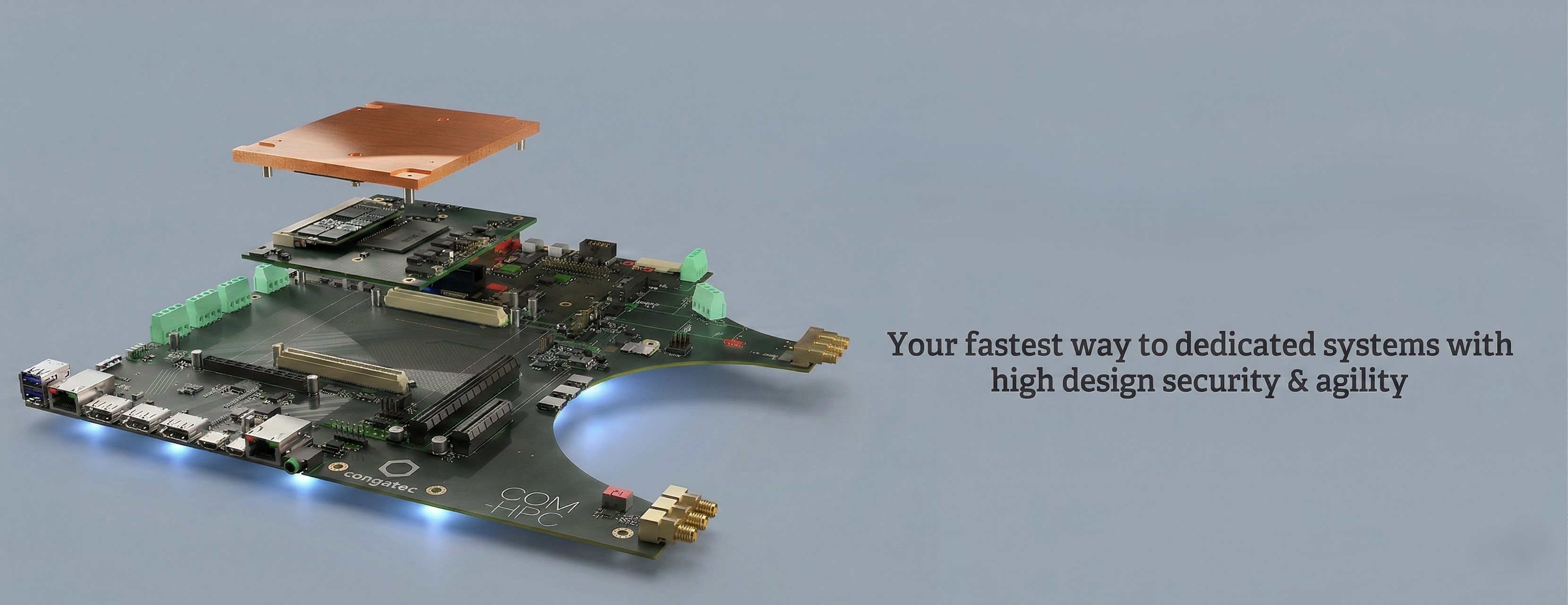 HIGH-PERFORMANCE EMBEDDED COMPUTING WITH CONGATEC