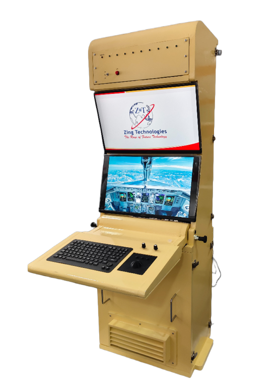 DUAL DISPLAY CONSOLE